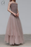 marc le bihan tube top dress 21930 VIEUX ROSE old rose